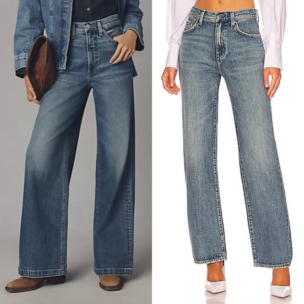 Pistola Bobbie Loose Relaxed Wide Jeans